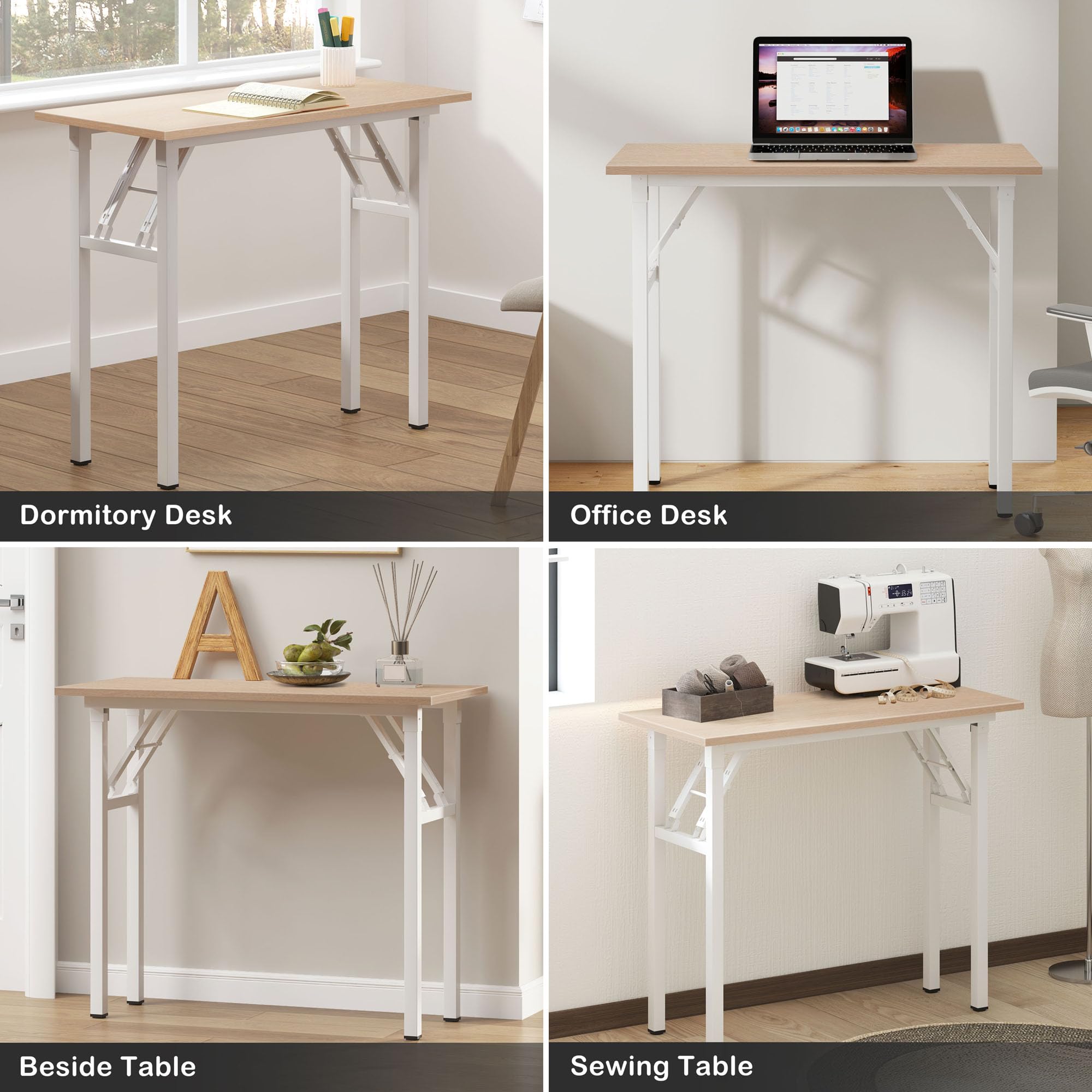 Amazon.com: Need Small Desk, 31.5 x 15.7 Inches No Assembly